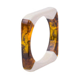 Vintage Resin Acrylic Cuff Bracelet Bangles For Women