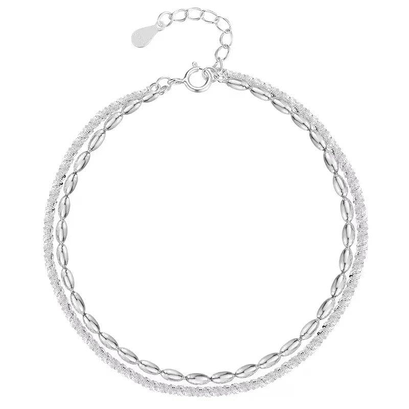Foxanry Gypsophila Double Layer Party Bracelet