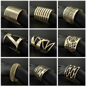 Geometric Cuff Bracelet Bangle Open Female Bangle Jewelry
