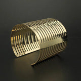 Geometric Cuff Bracelet Bangle Open Female Bangle Jewelry