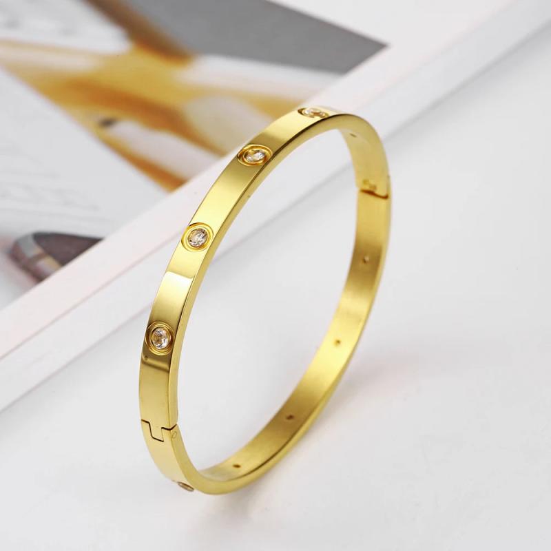 Stainless Steel Cuffs Bracelet for Women