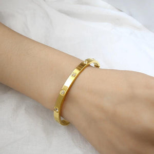 Stainless Steel Cuffs Bracelet for Women