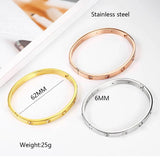 Stainless Steel Cuffs Bracelet for Women