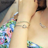 Tibetan Silver Heart Knot Bracelet