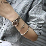 Tibetan Silver Heart Knot Bracelet