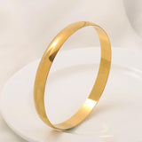 24K Plated Bangles Ethiopian Africa Bangles For Women African Bride Wedding