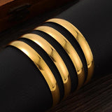 24K Plated Bangles Ethiopian Africa Bangles For Women African Bride Wedding
