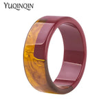 Resin Cuff Bracelets Bangles Colorful Acrylic Big Charm Party Jewelry