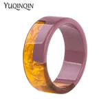Resin Cuff Bracelets Bangles Colorful Acrylic Big Charm Party Jewelry
