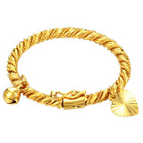 Baby Girl Boy Bells Pendant Bangles Anklet Jewelry