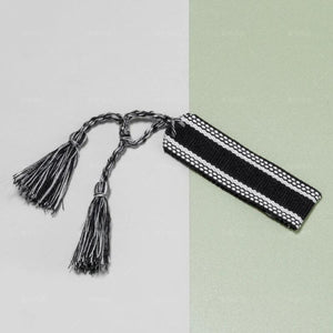 Braided Letters Tassel Bracelet for Women