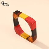 Colorful Resin Bangles Indian Jewellery Bangle With Charms