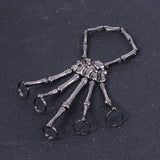 Steam Punk Bracelet Gothic Hand Skull Skeleton Bone Finger