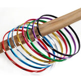 30pcs Mixed Loop Bracelet Chromatic Aluminum Charm Cuff Bracelet for Kids