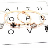 Lucky Clover Bracelet Charm Jewelry