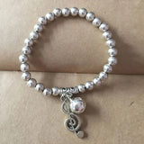 Bohemian Tibetan Silver Beads Bracelet Owl Elephant Charm Jewelry