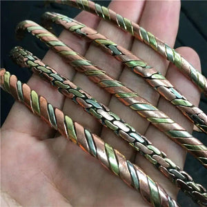 Indian Jewelry Rose Copper Open Cuff Slim Bangles for Kids BB-218