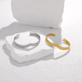 316L Stainless Steel Crown Cuff Bracelet For Women Girl