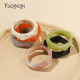 Colorful Geometric Indian Cuff Bangles for Women