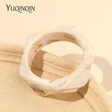 Colorful Geometric Indian Cuff Bangles for Women