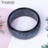 Colorful Charm Cuff Hand Bracelet Bangles Wide Bangle Women Resin Jewelry