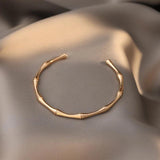 Bamboo Shape Adjustable Bracelet Retro Girl's Jewelry