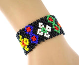 Bead Bracelet Hippy Friendship Roll Crochet Woven Seed Beads Pattern Bracelet