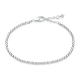 Silver Snake Chain Bracelet for Women DIY Jewelry Making