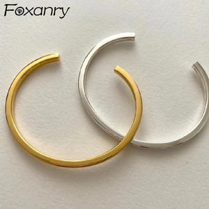 Minimalist Stamp Bracelet for Women Couples Geometric Jewelry