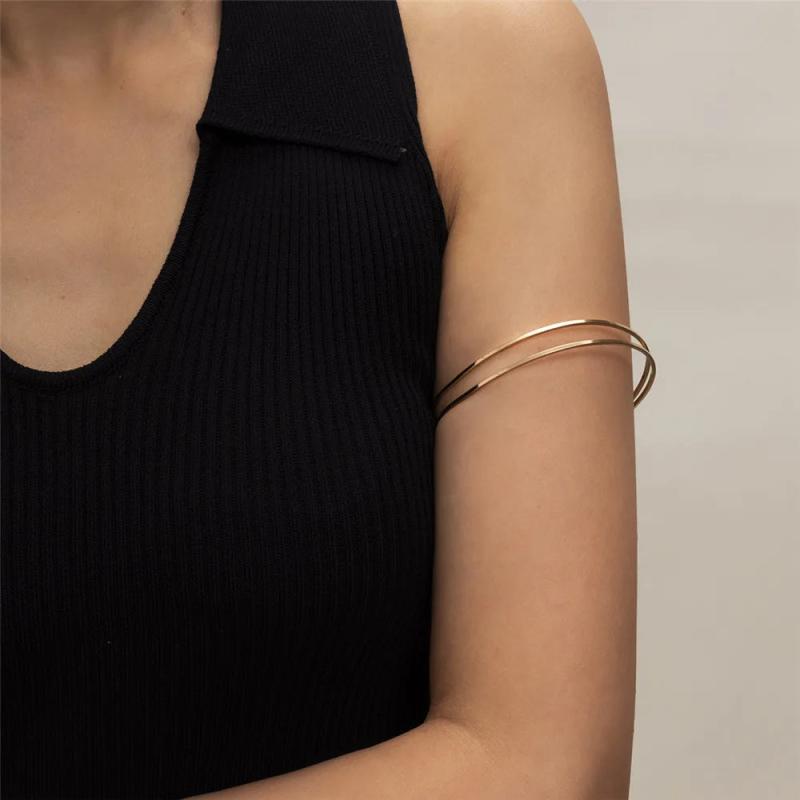 Egyptian Style Round Bangles Bracelet Set for Women