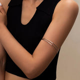 Egyptian Style Round Bangles Bracelet Set for Women