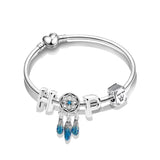 Pink Heart Charm Bracelets & Bangles Europe Style Bracelet For Women