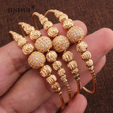 Adjustable Bangles with Rhinestones for Women