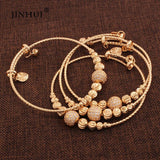 Adjustable Bangles with Rhinestones for Women
