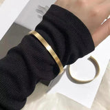 European/American Stainless Steel Cuff Bracelets