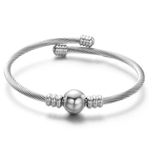 Lockable Bracelets Bangles 3 Colors 316L Stainless Steel Hot Selling Jewelry
