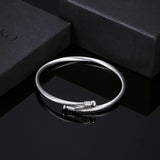Lockable Bracelets Bangles 3 Colors 316L Stainless Steel Hot Selling Jewelry