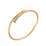 Stainless Steel Cuff Bracelets Rope Chain Link Charm Jewelry