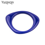 Resin Cuff Bracelets Bangles Irregular Acrylic Indian Bangle Charm Jewelry