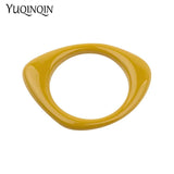 Resin Cuff Bracelets Bangles Irregular Acrylic Indian Bangle Charm Jewelry