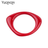 Resin Cuff Bracelets Bangles Irregular Acrylic Indian Bangle Charm Jewelry