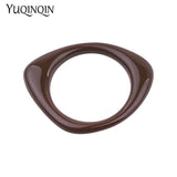 Resin Cuff Bracelets Bangles Irregular Acrylic Indian Bangle Charm Jewelry