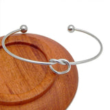 Foxanry Silver Heart Bangles Party Jewelry Birthday