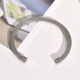 Women's Titanium Steel Charm Mesh Bracelets