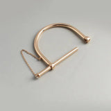 Timlee B003 Magnetic Buckle Alloy Bangles