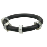 Rubber Bracelet Women Charm Bangle Strange Punk Jewelry Elasticity Chain
