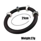 Rubber Bracelet Women Charm Bangle Strange Punk Jewelry Elasticity Chain