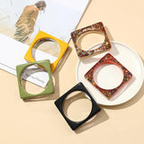 Indian Geometric Resin Bracelet for Women Vintage Charms Jewelry