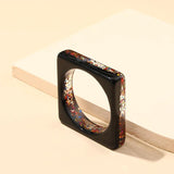 Indian Geometric Resin Bracelet for Women Vintage Charms Jewelry