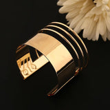 Wide Open Cuff Bracelets & Bangles Silver Alloy Male Female Bangle Jewelry